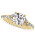 ფოტო #1 პროდუქტის Diamond Split Shank Engagement Ring (5/8 ct. t.w.) in 14k White Gold