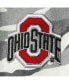 Фото #5 товара Women's Gray Ohio State Buckeyes Camo Flannel Button-Up Long Sleeve Shirt