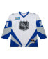 Mitchell Ness Men's Peter Forsberg White 1999 NHL All-Star Game Blue Line Player Jersey Белый, S - фото #4