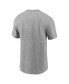 Фото #3 товара Men's Heathered Charcoal Chicago White Sox Cooperstown Collection Rewind Arch T-shirt