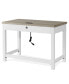 Finn 42" Wood Drop Front Drawer Writing Desk