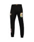 Men's Black Rugrats Fleece Jogger Pants Черный, M - фото #4