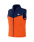 Men's NFL x Darius Rucker Collection by Navy Denver Broncos Colorblocked Full-Zip Vest