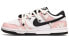Фото #2 товара Кроссовки Nike Dunk Low для женщин DD1503-101 - черно-бело-розовые