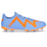 Фото #2 товара Puma Future Play Firm GroundAg Soccer Womens Blue Sneakers Athletic Shoes 10718