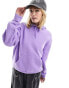 Фото #1 товара Monki hoodie in dark lilac