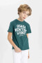 Erkek Çocuk T-shirt B9469a8/gn623 Green