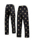 Men's Black Army Black Knights Logo Flagship Allover Print Pants