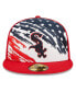 ფოტო #3 პროდუქტის Men's Red Chicago White Sox 2022 4th of July On-Field 59FIFTY Fitted Hat