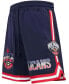 ფოტო #3 პროდუქტის Men's Navy New Orleans Pelicans Chenille Shorts