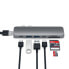 Фото #5 товара Satechi ST-CMBPM - USB 3.2 Gen 1 (3.1 Gen 1) Type-C - HDMI,USB 3.2 Gen 1 (3.1 Gen 1) Type-A,USB 3.2 Gen 1 (3.1 Gen 1) Type-C - MicroSD (TransFlash),SD - 40000 Mbit/s - Gray - Aluminum