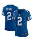 Фото #1 товара Women's Carson Wentz Royal Indianapolis Colts Alternate Game Jersey