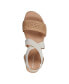 ფოტო #4 პროდუქტის Women's Lorena Casual Strappy Wedge Sandals
