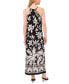 Фото #2 товара Women's Printed Sleeveless Maxi Dress