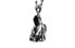 Фото #3 товара Yulong lab 艺术家手工银项链MIROKU-S卫衣人吊坠 银色 / Ожерелье Yulong Lab MIROKU S AJ-003