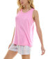 ფოტო #3 პროდუქტის Women's Sleeveless Pajama Tank Top