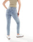 Фото #6 товара ASOS DESIGN Hourglass slim fit comfort mom jeans in mid blue