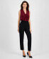 ფოტო #1 პროდუქტის Women's Pull-On Straight-Leg Pants