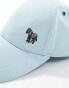 Paul Smith cap with zebra logo in light blue