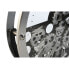 Фото #2 товара Часы настенные Home ESPRIT Черно-серебристые с металлическими стеклянными шестернями 52 x 8,5 x 52 см