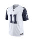 Фото #2 товара Men's Micah Parsons White Dallas Cowboys Vapor F.U.S.E. Limited Jersey