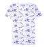 ფოტო #1 პროდუქტის HAPPY BAY White forest short sleeve T-shirt