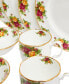 Old Country Roses Breakfast 12 Pieces Set, Service for 4