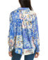 Фото #2 товара Fate Patchwork Print Button-Down Shirt Women's