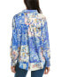 Fate Patchwork Print Button-Down Shirt Women's