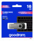 GoodRam UTS3 - 16 GB - USB Type-A - 3.2 Gen 1 (3.1 Gen 1) - 60 MB/s - Swivel - Black - Флеш-накопитель 16 ГБ