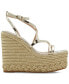 ფოტო #2 პროდუქტის Women's Portofino Strappy Platform Wedge Sandals