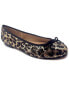 Фото #1 товара French Sole Pearl Sequin Flat Women's Brown 7.5