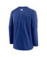 Фото #4 товара Men's Royal Seattle Mariners Authentic Collection Logo Performance Long Sleeve T-shirt