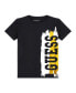 Big Boys Vertical Logo Short Sleeve T-Shirt