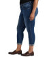 ფოტო #3 პროდუქტის Plus Size Carter Mid Rise Girlfriend Jeans