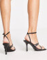 Фото #4 товара Public Desire Wide Fit Leni mid heel sandals with embellished straps in black