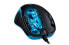Фото #9 товара Игровая мышь Logitech G300s Optical - 2500 DPI - 1 ms - Черный - Синий