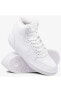 Фото #2 товара Ebernon Mid Triple Leather Unisex Sneaker Hakiki Deri Bilekli Spor Ayakkabı Beyaz