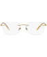 ფოტო #2 პროდუქტის AR5124 Men's Rectangle Eyeglasses