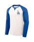 Фото #4 товара Men's Darius Rucker Collection by White, Royal Los Angeles Dodgers Team Color Raglan T-shirt