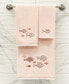 Фото #2 товара Textiles Turkish Cotton Figi Embellished Fingertip Towel Set, 2 Piece
