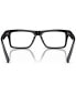 ფოტო #4 პროდუქტის Men's Rectangle Eyeglasses, DG3368 52