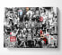 Banksy Collage 1 B n W Wandkunst