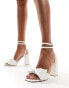 Фото #6 товара Be Mine Bridal Veronika heeled sandals in ivory