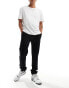 Fred Perry loopback sweatpants in black