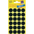 Фото #2 товара Avery Zweckform Avery Colour Coding Dots - Black - Black - Circle - Paper - 1.8 cm - 96 pc(s) - 24 pc(s)