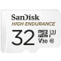 Фото #2 товара Карта памяти микро-SD с адаптером SanDisk High Endurance 32 GB