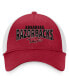 Фото #3 товара Men's Cardinal Arkansas Razorbacks Breakout Trucker Snapback Hat