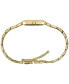 ფოტო #2 პროდუქტის Women's Essential Gold-Tone Stainless Steel Bracelet Watch 15mm