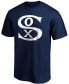 Фото #3 товара Men's Navy Chicago White Sox Cooperstown Collection Forbes Team T-shirt